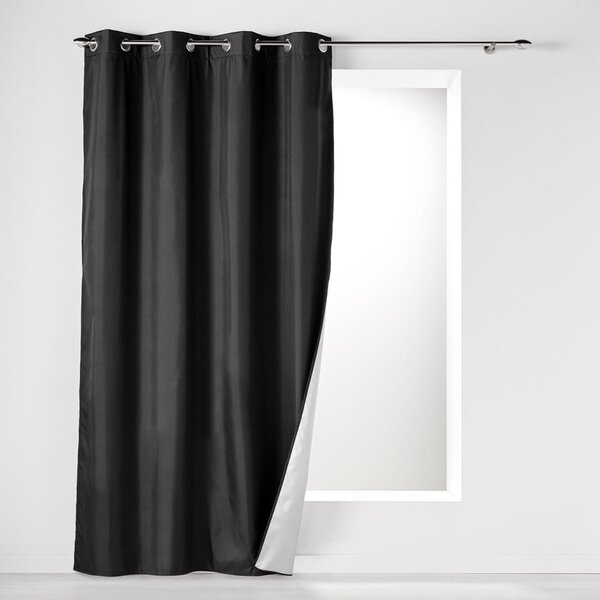Fekete termo függöny 140x260 cm Icemount – douceur d'intérieur