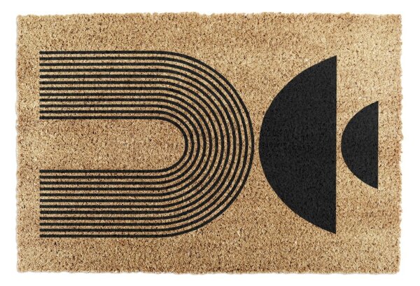 Kókuszrost lábtörlő 40x60 cm Half Moon – Artsy Doormats