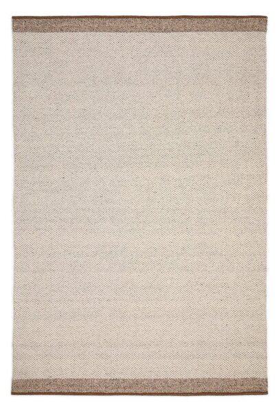 Bézs kétoldalas kézi szövésű gyapjú szőnyeg 160x230 cm Nifelia – Kave Home