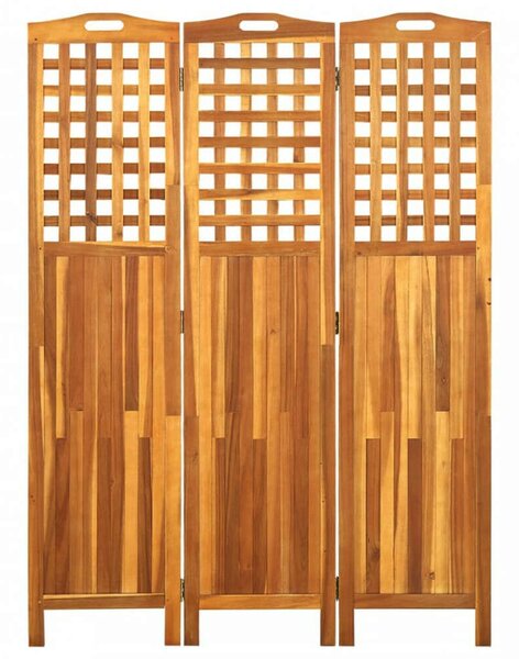 Akácfa Szobaelválasztó - 3 Paneles - 121x170 cm