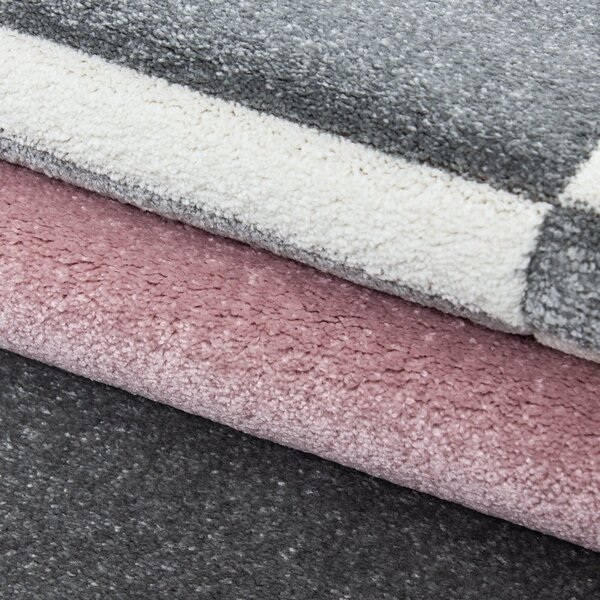 Rózsaszín-szürke szőnyeg 80x150 cm Hawaii – Ayyildiz Carpets