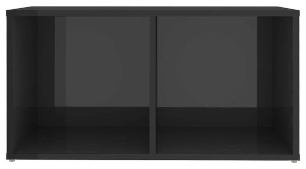 Modern TV-szekrény szett - 6 elem - Magasfényű szürke