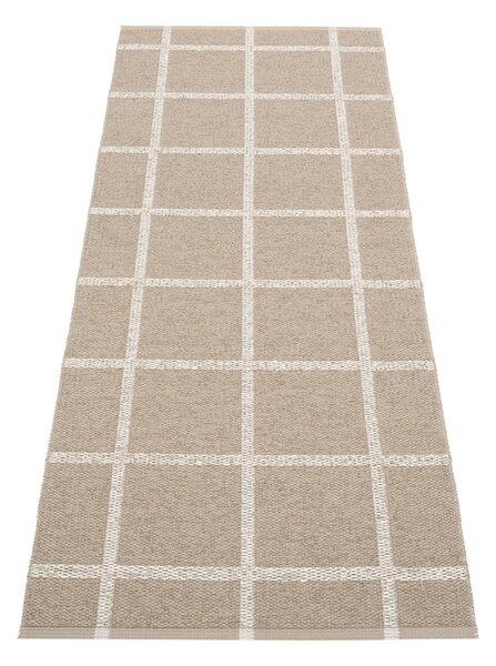 Bézs kültéri-beltéri futószőnyeg 70x225 cm Ada Dark Linen – Pappelina