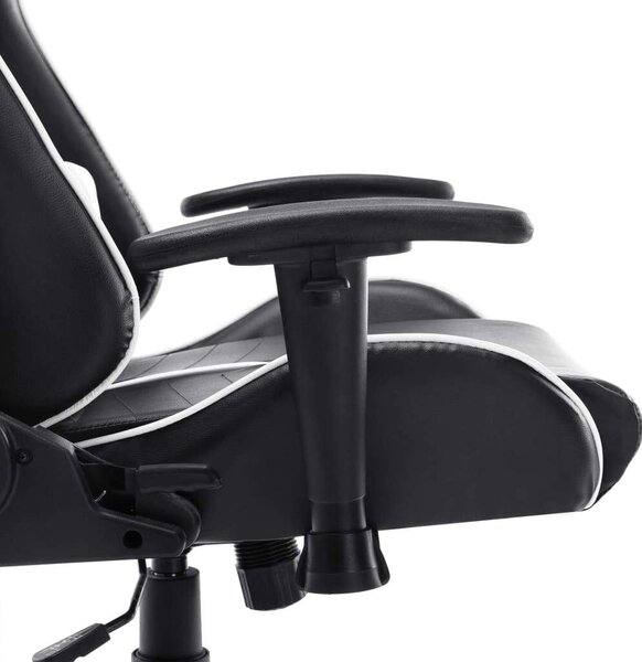 Xtreme Racing Gamer Szék - Fekete-Fehér - Magas Háttámla