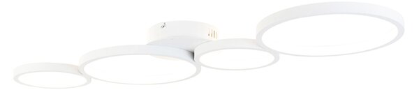Mennyezeti lámpa fehér, LED-del 3 fokozatban szabályozható 4 lámpás - Lupolo