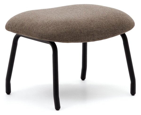 Barna puff Belina – Kave Home