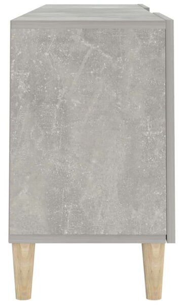 Modern TV-szekrény - Betonszürke - 150cm