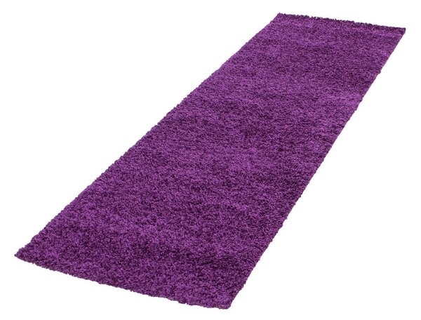 Sötétlila futószőnyeg 80x250 cm Life – Ayyildiz Carpets