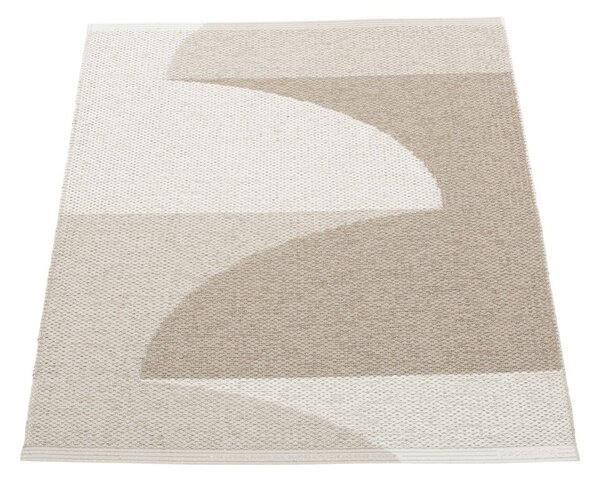 Bézs kültéri-beltéri szőnyeg 70x90 cm Hill Dark Linen – Pappelina