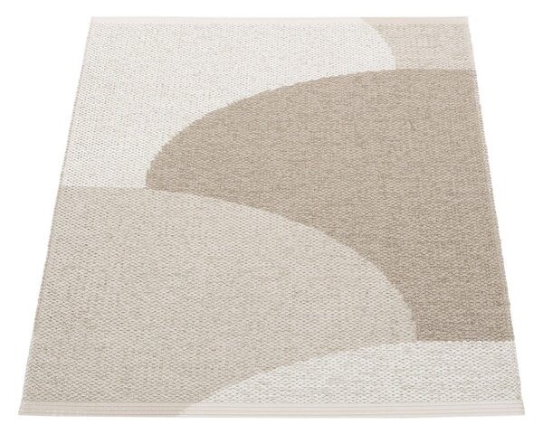 Bézs kültéri-beltéri szőnyeg 70x90 cm Hill Dark Linen – Pappelina
