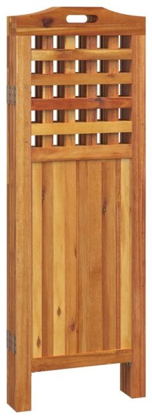 VIDAXL - Akácfa Szobafal Elválasztó - 4 Panel - 162x115 cm