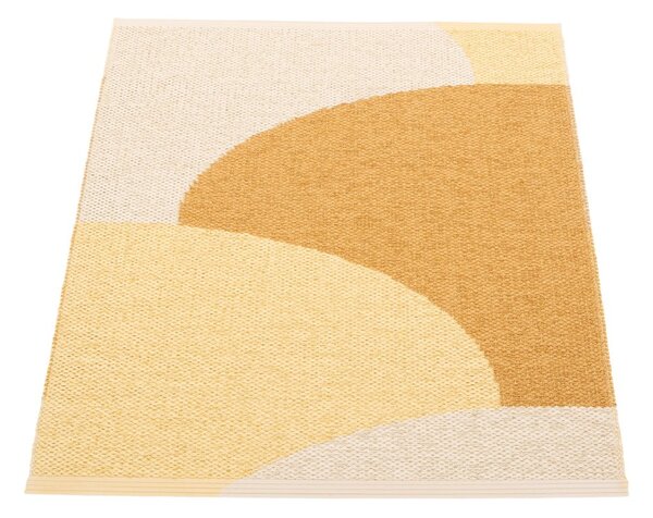 Okkersárga kültéri-beltéri szőnyeg 70x90 cm Hill Ochre Pale Yellow – Pappelina