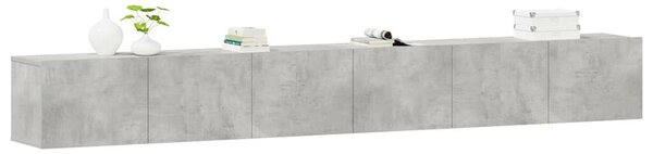 Falra Szerelhető TV Szekrény Szett - Betonszürke - 160cm