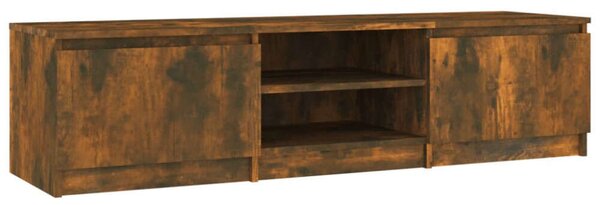 Modern TV Szekrény - Füstös Tölgy - 140cm
