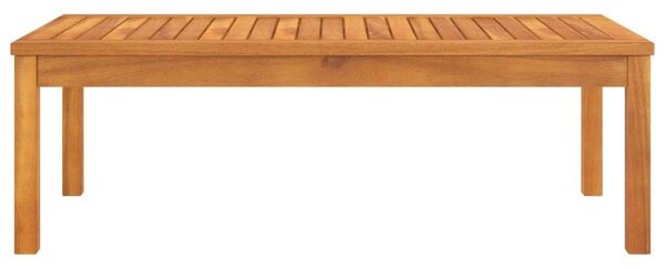 Akácfa Dohányzóasztal - Kültéri - 100x50x33 cm