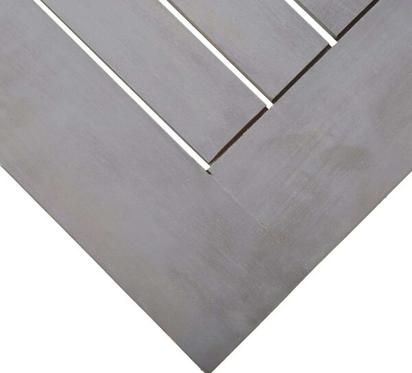 Akácfa Kerti Asztal - Szürke - 200x100x75 cm