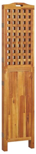 VidaXL Akácfa Paraván - 3 Paneles - 162x180 cm