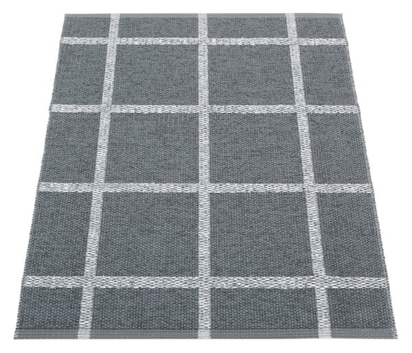 Antracitszürke kültéri-beltéri szőnyeg 70x100 cm Ada Granit – Pappelina