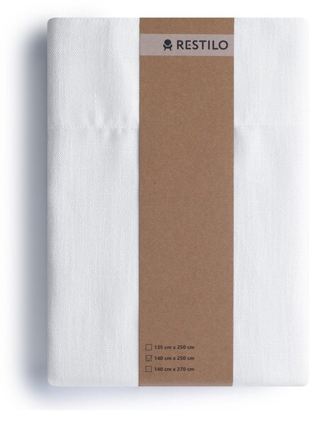 Fehér függöny 140x270 cm Valeta – Restilo