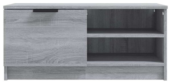 2 db Sonoma Szürke Fa TV-szekrény - 80x35x36,5 cm