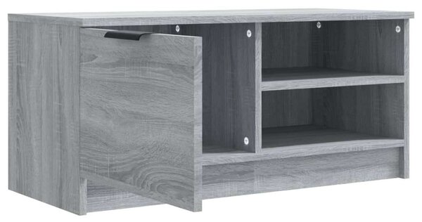2 db Sonoma Szürke Fa TV-szekrény - 80x35x36,5 cm