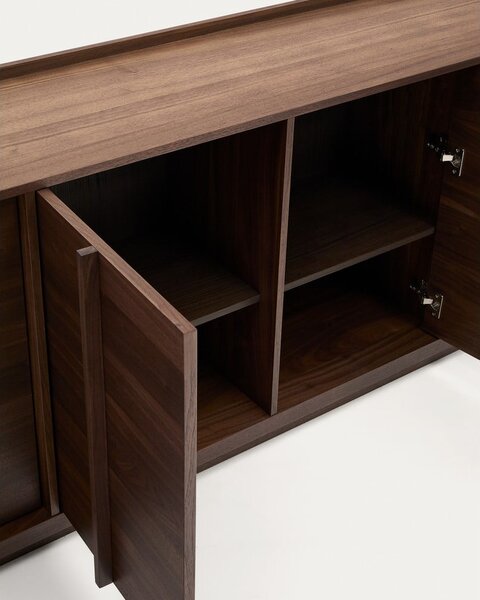 Barna komód diófa dekorral 200x80x45 cm Onix – Kave Home