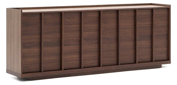 Barna komód diófa dekorral 200x80x45 cm Onix – Kave Home