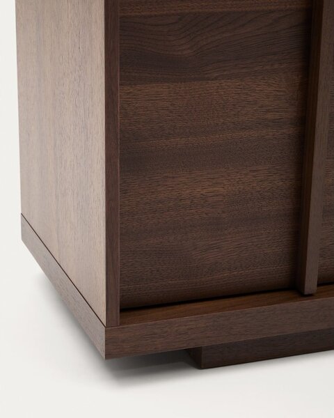 Barna komód diófa dekorral 200x80x45 cm Onix – Kave Home