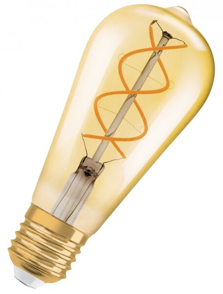Osram E27 LED Vintage Edison 5W 250lm 2000K candelight - 25W izzó helyett