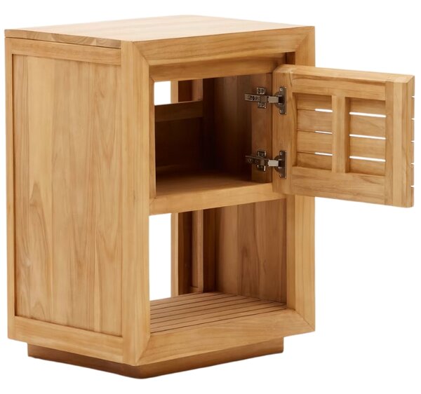 Teak mosdószekrény Kave Home Kenta II. 60 x 45 cm