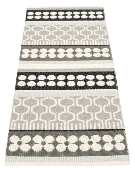 Szürke-krémszínű kültéri-beltéri futószőnyeg 70x180 cm Asta Warm Grey – Pappelina