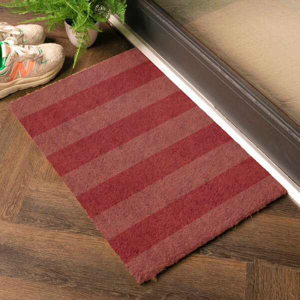 Kókuszrost lábtörlő 40x60 cm Pink Stripe – Artsy Doormats