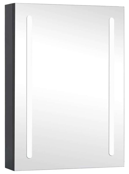 VidaXL Fürdőszoba Szekrény LED Tükörrel - 50x13x70 cm