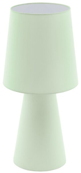 Eglo Carpara asztali lámpa, zöld-pasztell, 2xE27 foglalattal