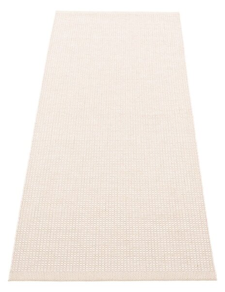Krémszínű kültéri-beltéri futószőnyeg 70x180 cm Emm Vanilla – Pappelina