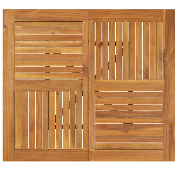 Akácfa Kerti Asztal - Négyzet alakú - 85x85x75 cm