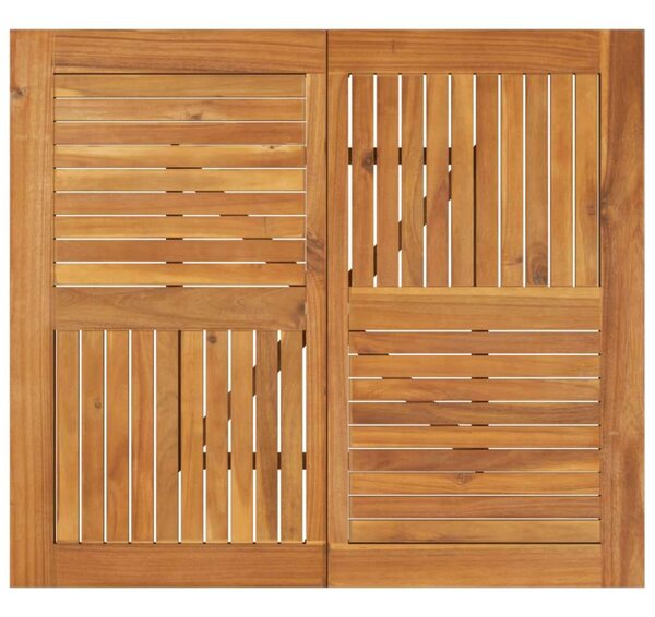 Akácfa Kerti Asztal - Négyzet alakú - 85x85x75 cm