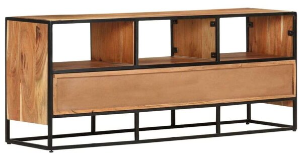 VidaXL tömör akácfa TV-szekrény 110 x 30 x 45 cm