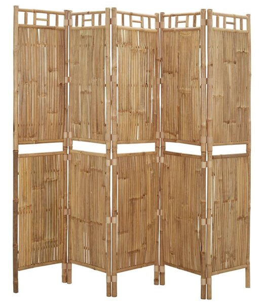 Bambusz Paraván - 5 Paneles - 200x180 cm