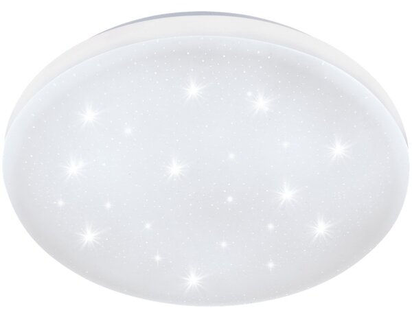 Eglo Frania-S csillám hatású mennyezeti LED lámpa, fehér, 43cm, 3000K, 3600lm