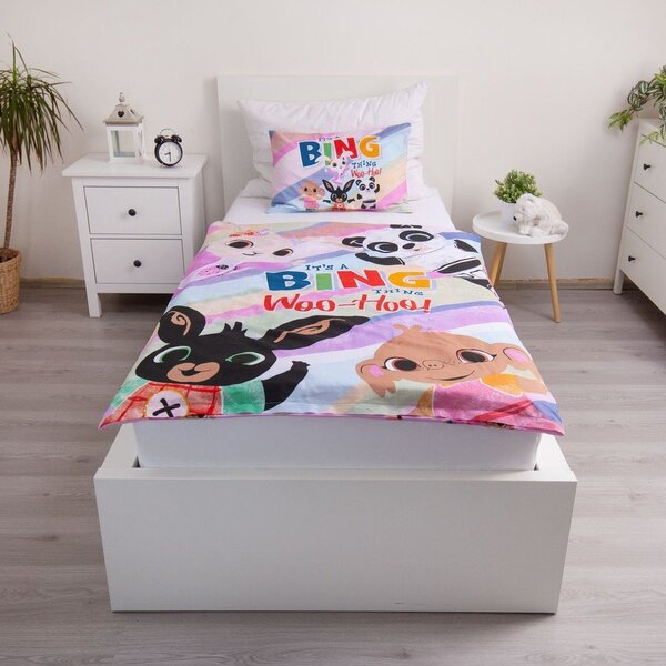 Pamut gyerek ágyneműhuzat babaágyhoz 100x135 cm Bing "It's a thing" – Jerry Fabrics