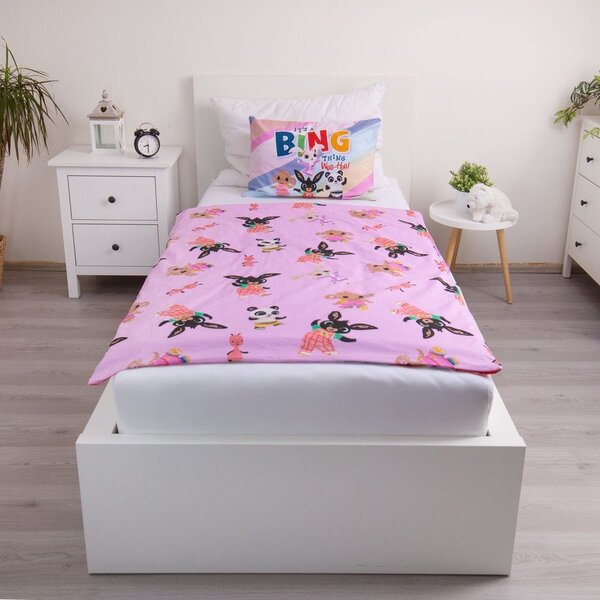 Pamut gyerek ágyneműhuzat babaágyhoz 100x135 cm Bing "It's a thing" – Jerry Fabrics