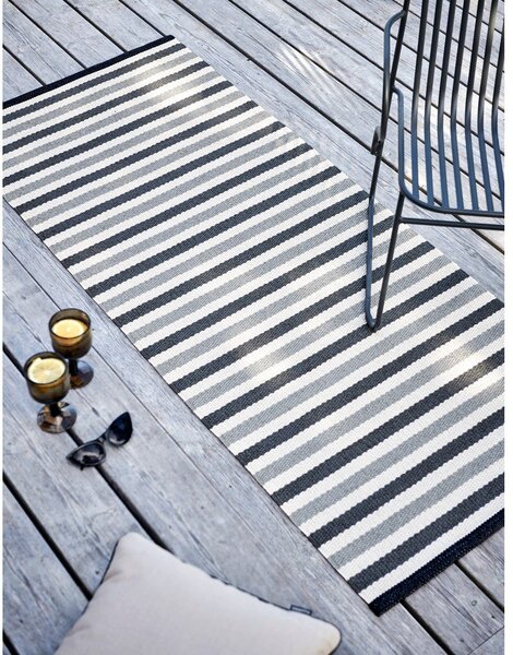 Szürke-bézs kültéri-beltéri szőnyeg 70x120 cm Teo Warm Grey – Pappelina