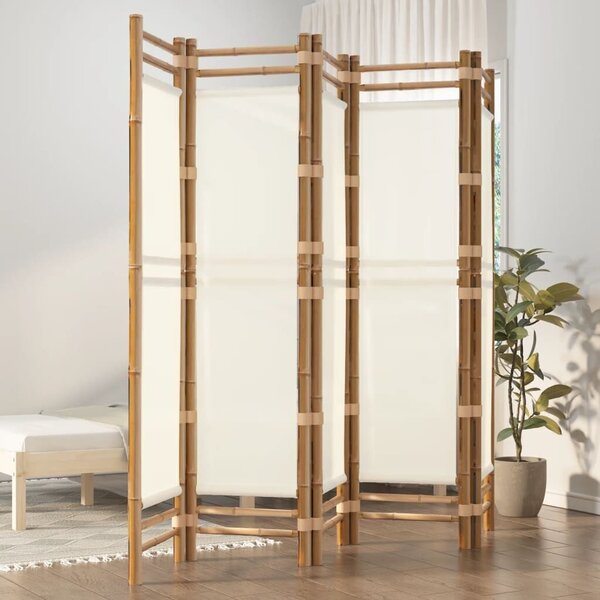 Bambusz Térelválasztó - 5 Panel - 200cm