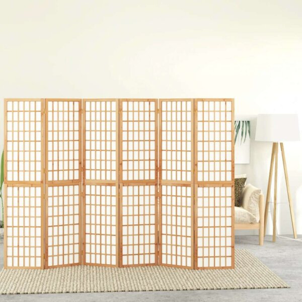 Japán Paraván - Fenyőfa - 6 Panel - 240x170 cm