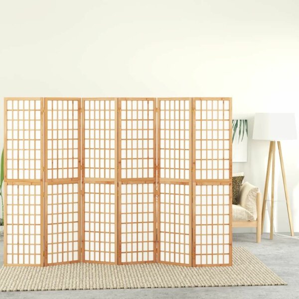 Japán Paraván - Fenyőfa - 6 Panel - 240x170 cm