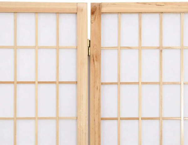 Japán Paraván - Fenyőfa - 6 Panel - 240x170 cm