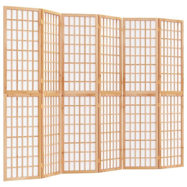 Japán Paraván - Fenyőfa - 6 Panel - 240x170 cm