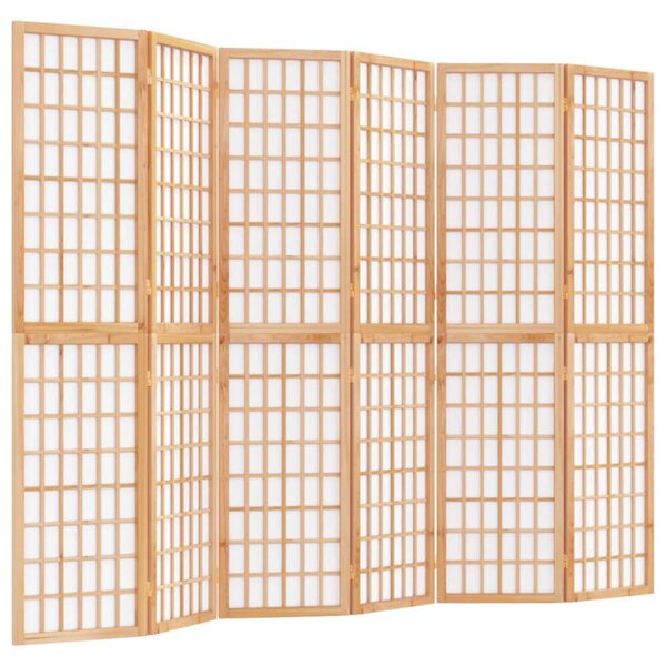 Japán Paraván - Fenyőfa - 6 Panel - 240x170 cm