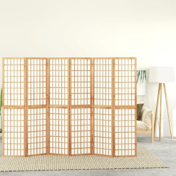Japán Paraván - Fenyőfa - 6 Panel - 240x170 cm